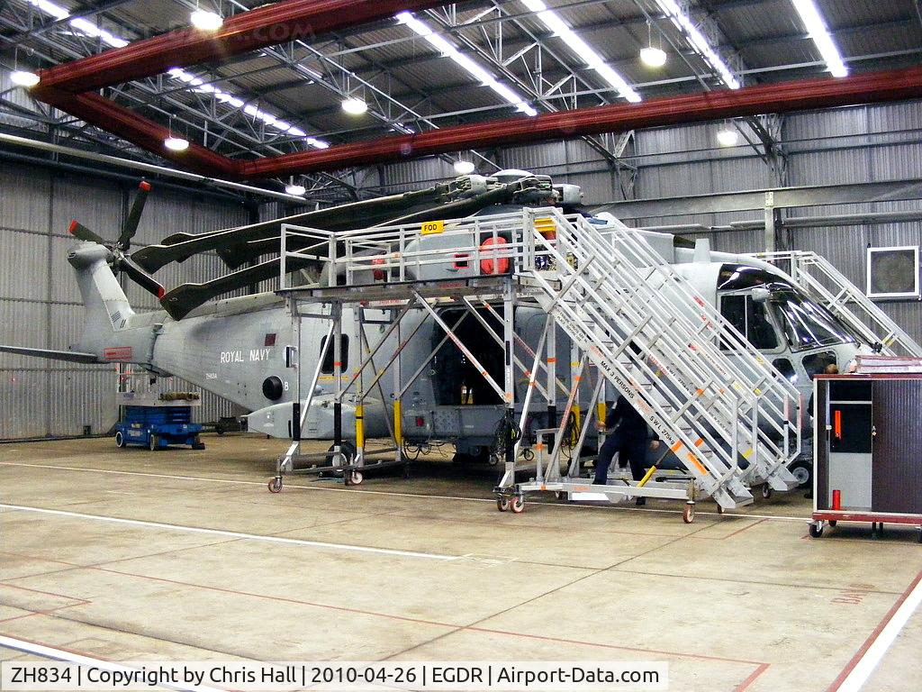 ZH834, AgustaWestland EH-101 Merlin HM.1 C/N 50065/RN14, Agusta Westland EH101 Merlin HM1, Royal Navy, 824 NAS 