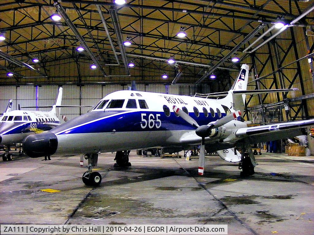 ZA111, Scottish Aviation HP-137 Jetstream T.2 C/N 211, Royal Navy, 750 NAS