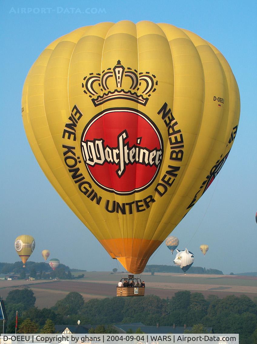D-OEEU, 1999 Cameron Balloons A-400 C/N 4508, Warstein 2004