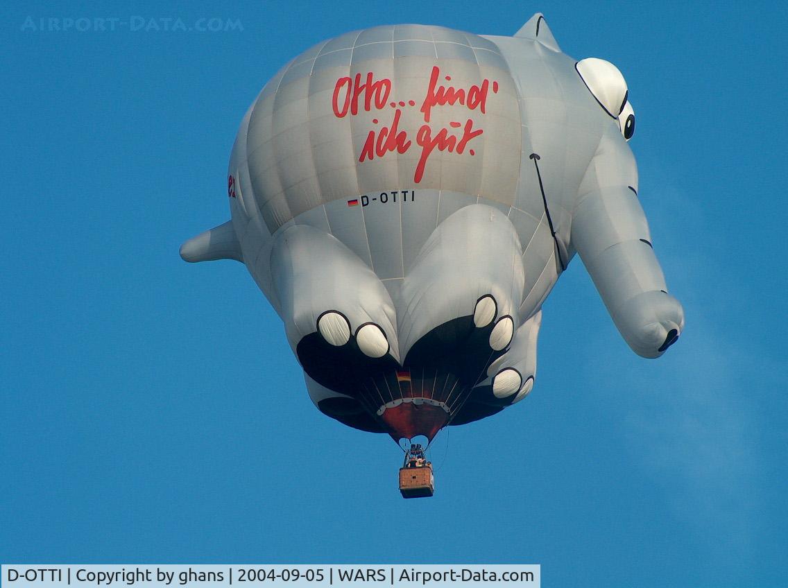 D-OTTI, 1989 Schroeder Fire Balloons Elephant C/N 33, Elephant