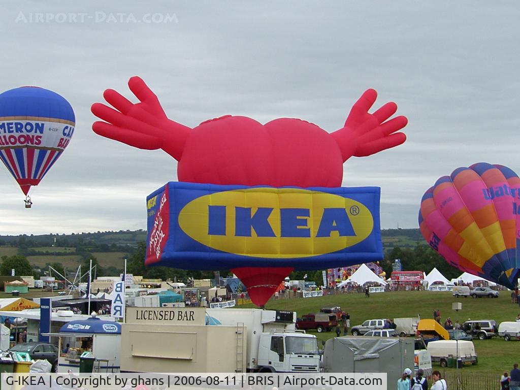 G-IKEA, 2004 Cameron Balloons IKEA-120 C/N 10562, Nice Advertisement for Ikea