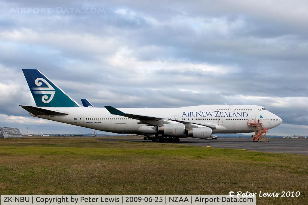 ZK-NBU, 1992 Boeing 747-419 C/N 25605, Air New Zealand Ltd., Auckland