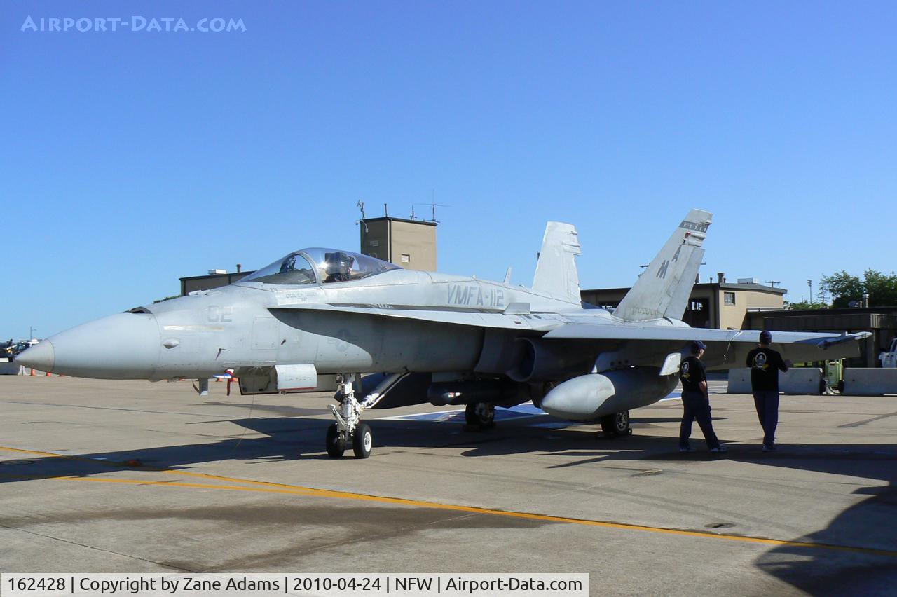 162428, McDonnell Douglas F/A-18A Hornet C/N 0271/A217, At the 2010 NAS-JRB Fort Worth Airshow