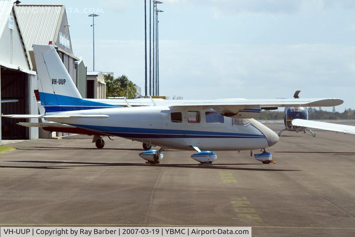 VH-UUP, 1981 Partenavia P-68C C/N 220, Partenavia P.68C Victor [220] Maroochydore~VH 19/03/2007. Seen here at its home base.