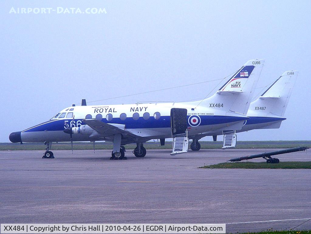 XX484, Scottish Aviation HP-137 Jetstream T.2 C/N 266, 750 Naval Air Squadron Wing, Based at RNAS Culdrose