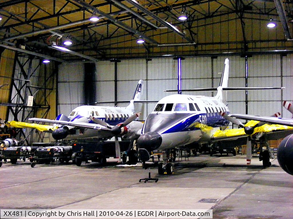 XX481, 1978 Scottish Aviation HP-137 Jetstream T.2 C/N 251, 750 Naval Air Squadron Wing, Based at RNAS Culdrose