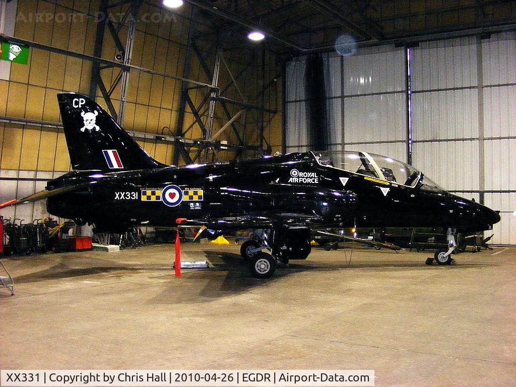 XX331, 1980 Hawker Siddeley Hawk T.1A C/N 177/312155, Royal Navy FRADU (Fleet Requirements and Air Direction Unit) Hawk with 