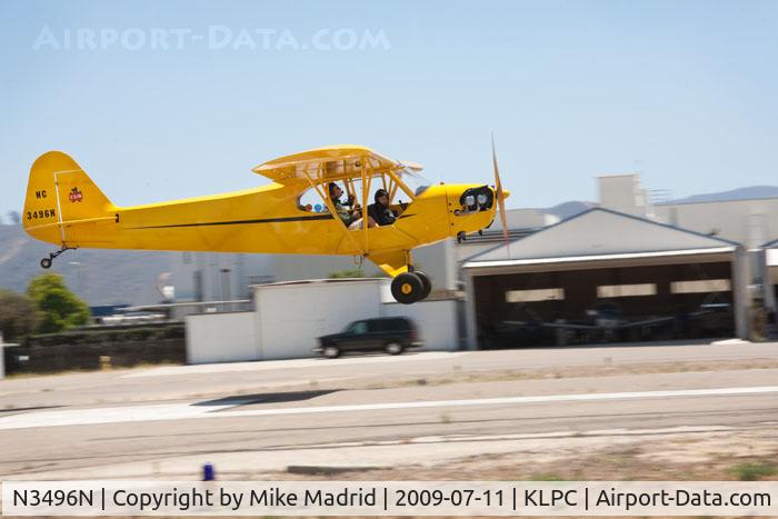 N3496N, 1947 Piper J3C-65 Cub Cub C/N 22723, At West Coast Cub Fly-in 2009 Lompoc