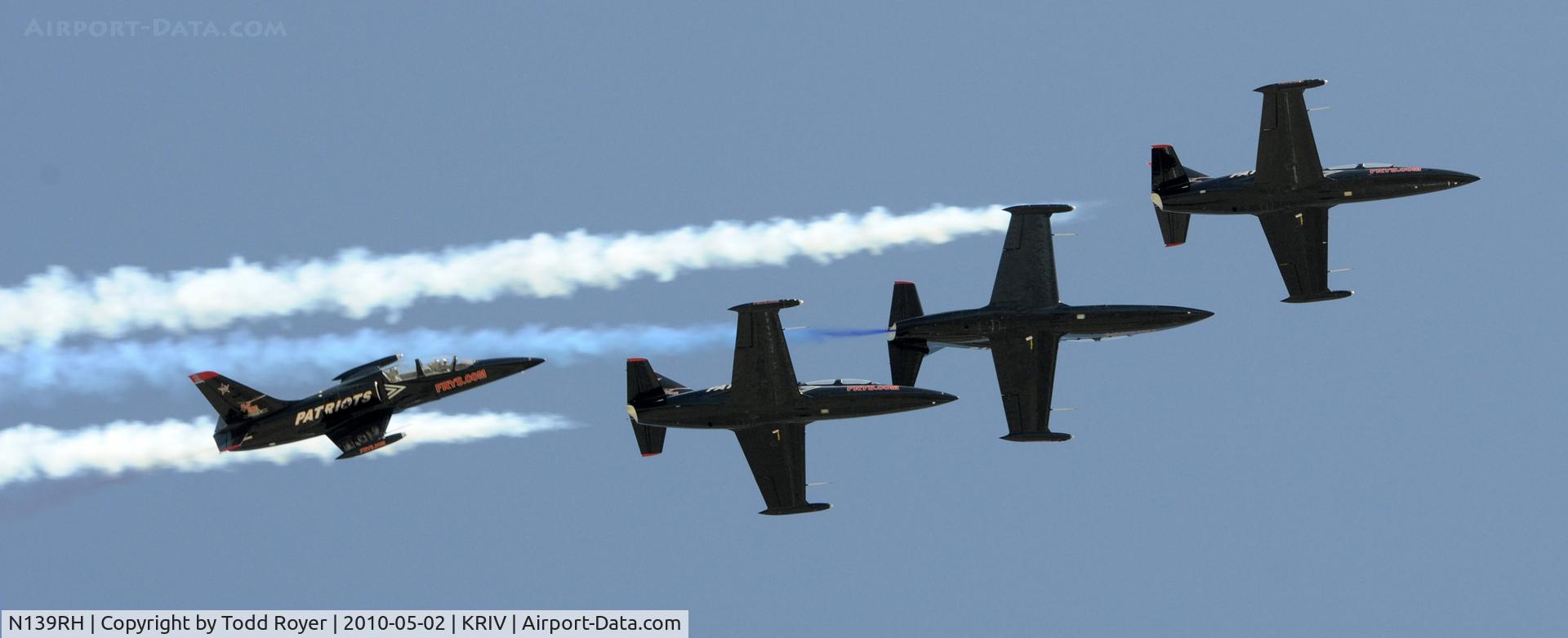 N139RH, 1984 Aero L-39 Albatros C/N 433129, March Field Airfest 2010