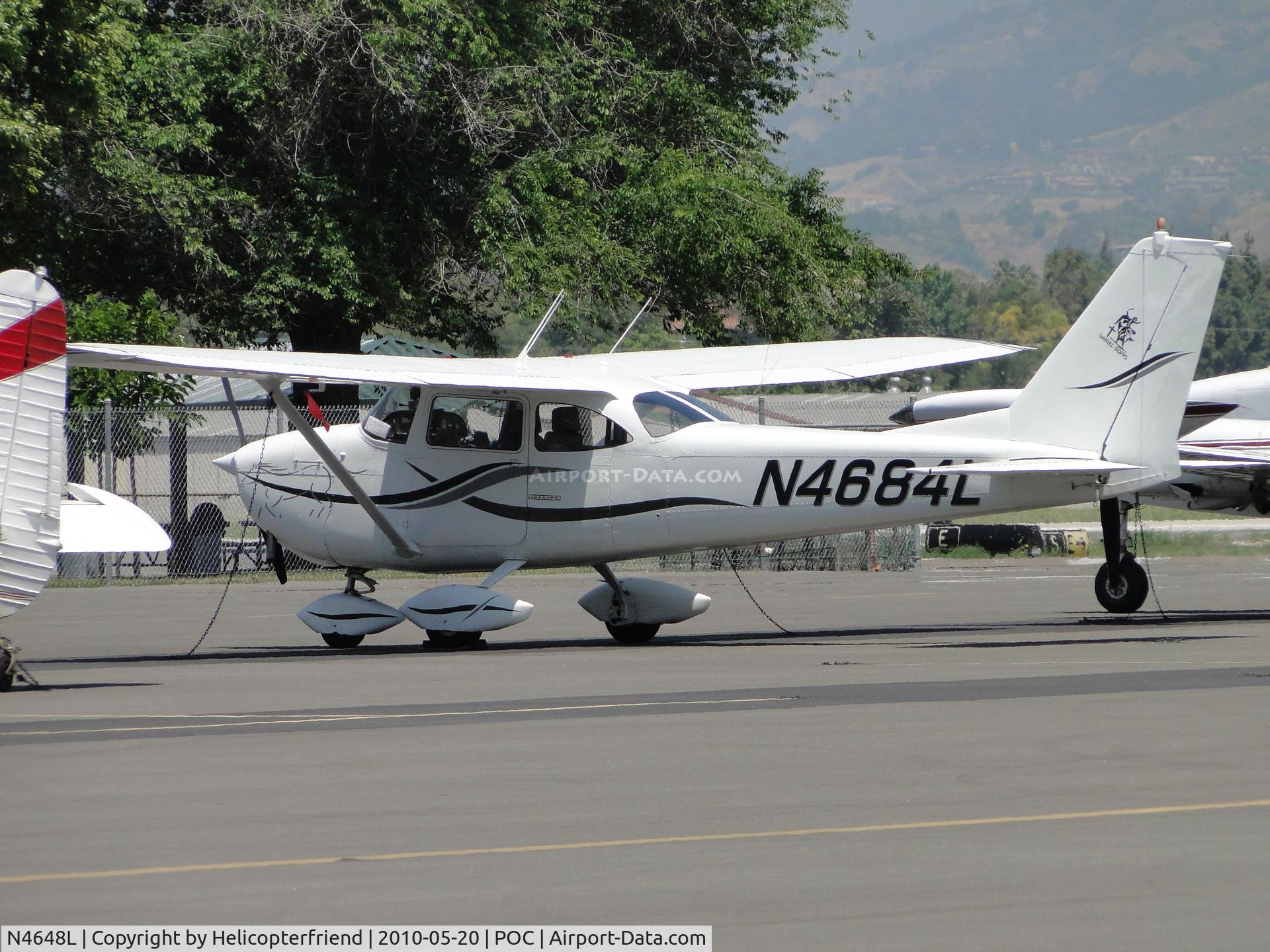 N4648L, 1980 Cessna 152 C/N 15284205, Parked in transient parking