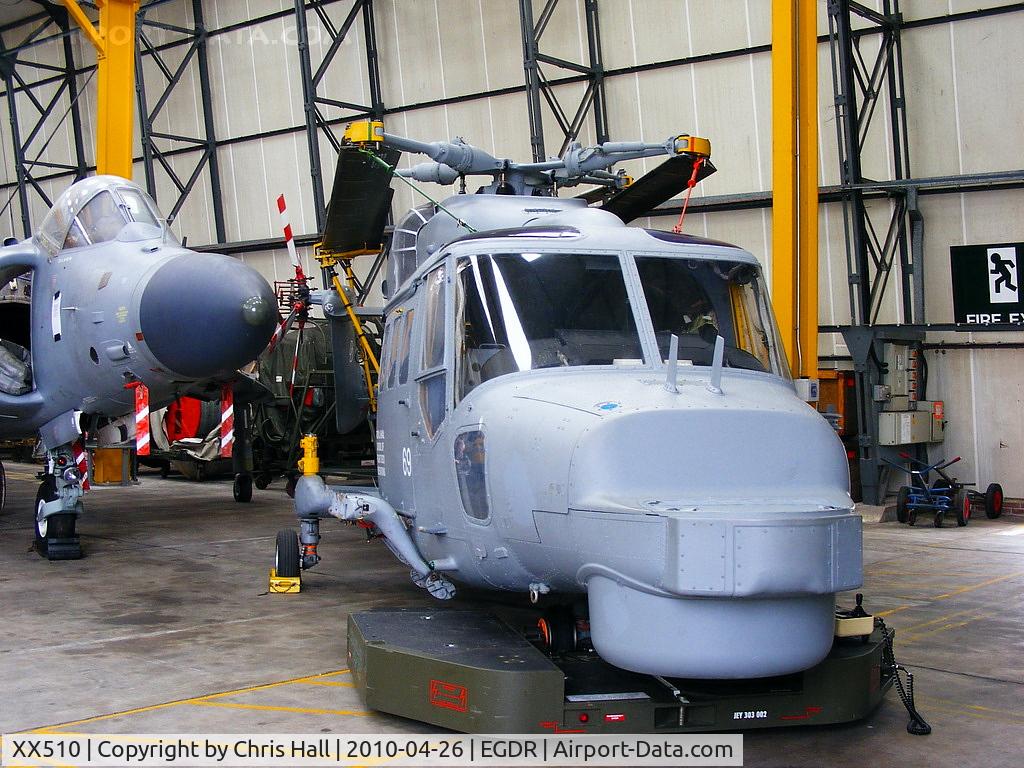 XX510, 1973 Westland Lynx HAS.2 C/N 03/13, Westland Lynx HAS2 with the School of Flight Deck Operations at RNAS Culdrose