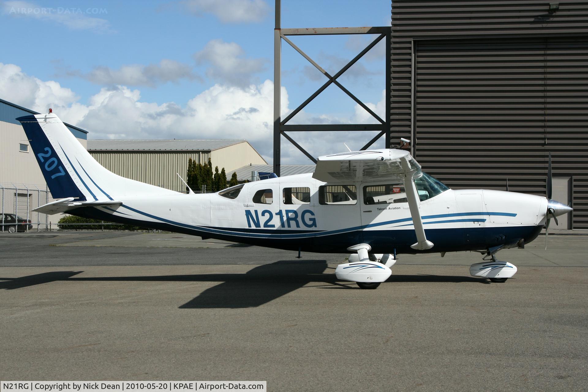 N21RG, 1969 Cessna T207 C/N 20700066, KPAE