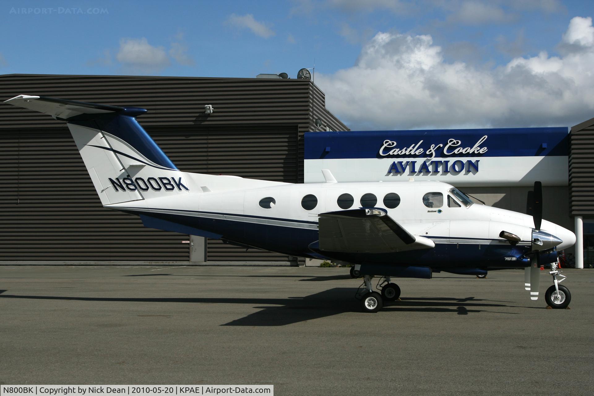 N800BK, Beech F90 King Air C/N LA-119, KPAE