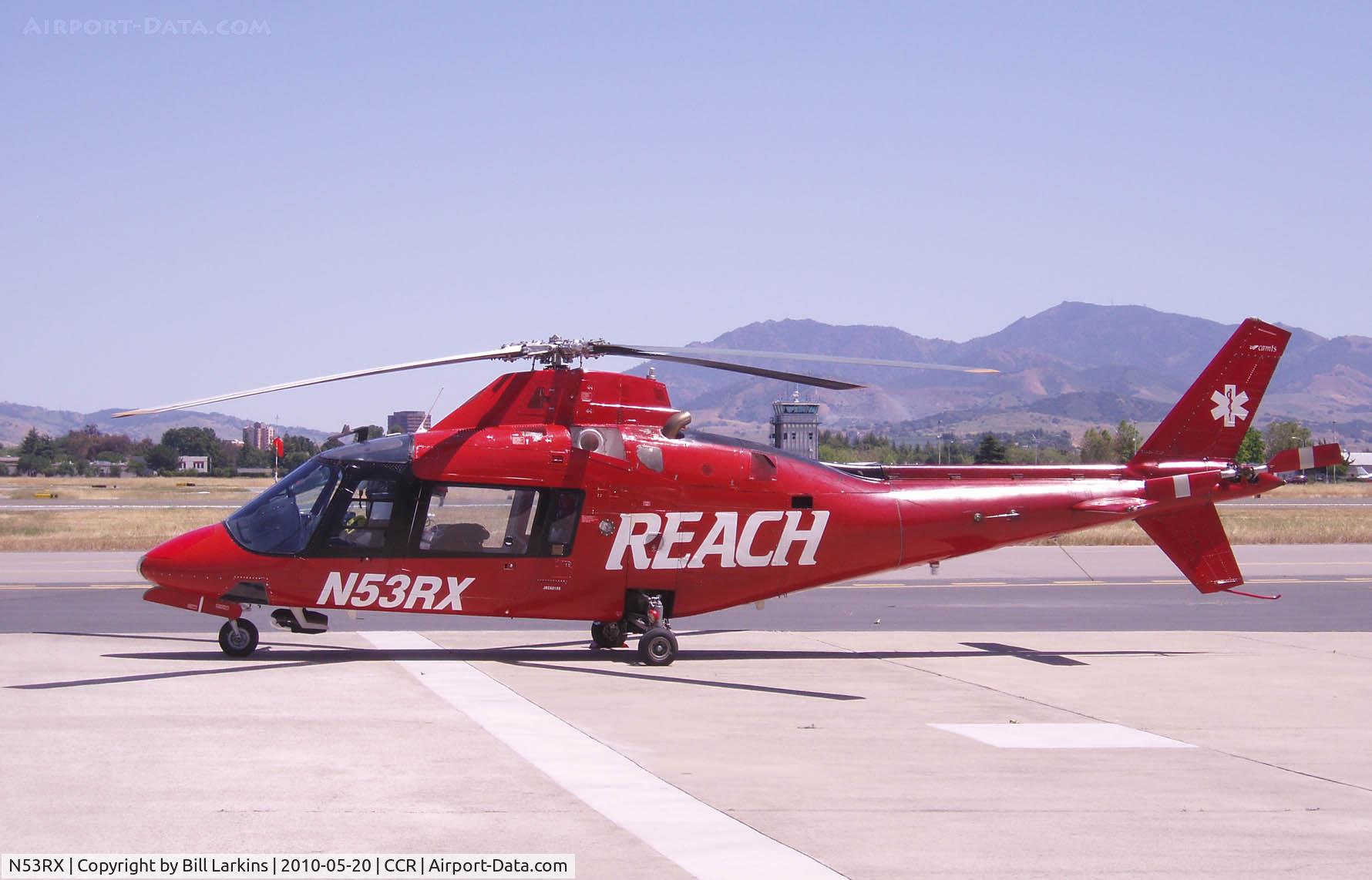 N53RX, Agusta A-109A Hirundo C/N 7153, Resident air ambulance