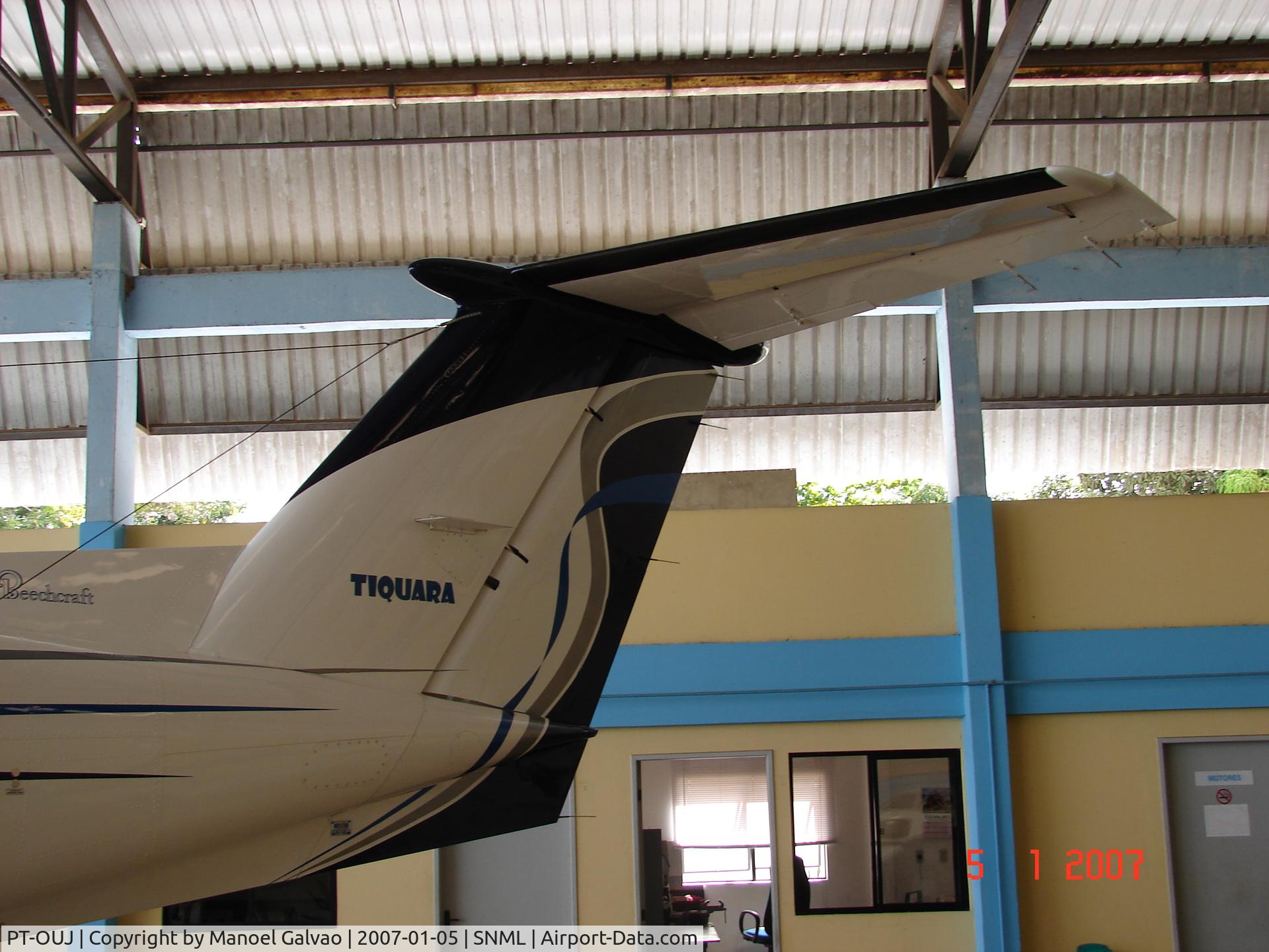 PT-OUJ, 1981 Beech F90 King Air King Air C/N LA-155, nice T-tail