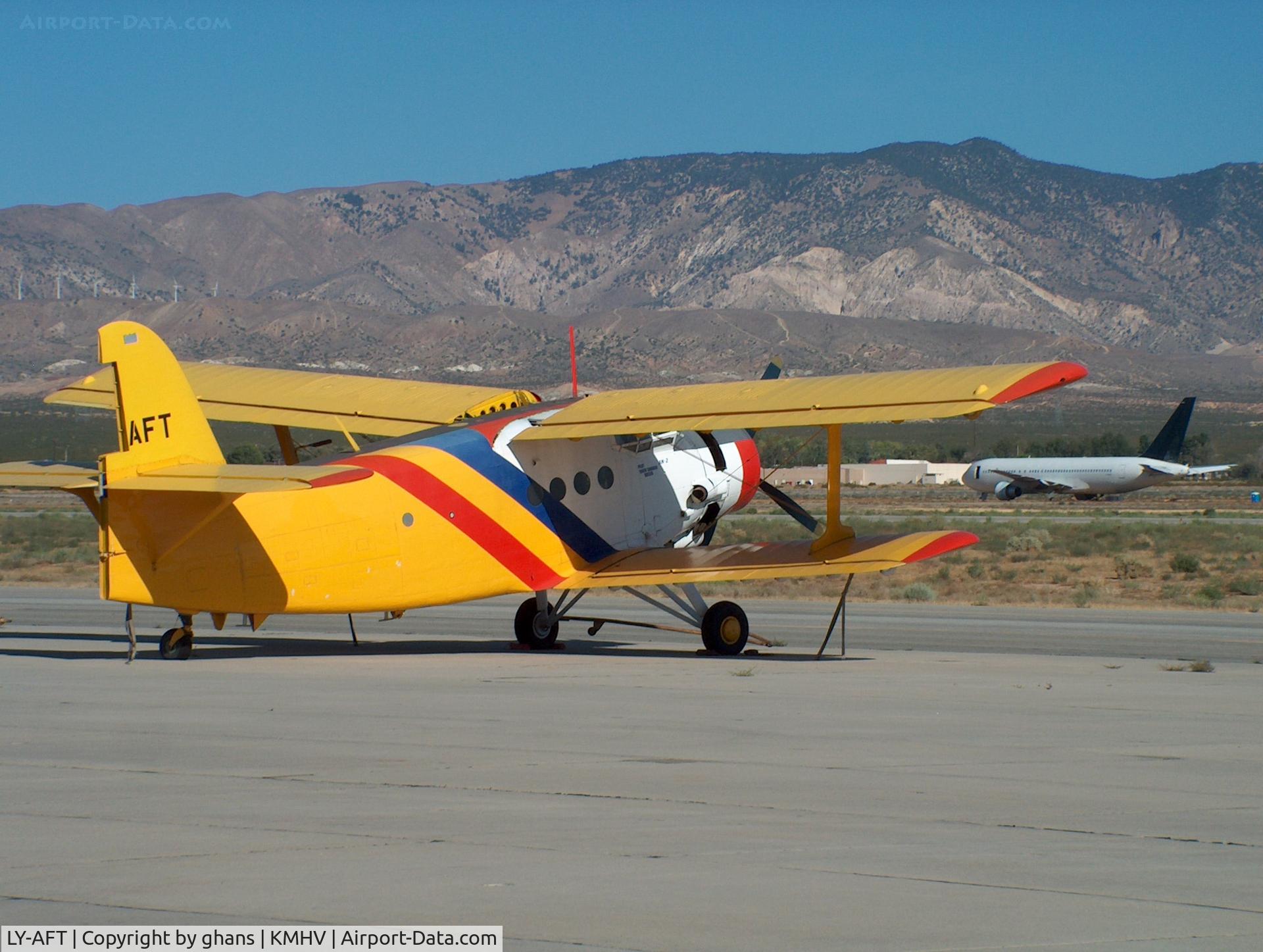 LY-AFT, Antonov An-2 C/N 1G178-16, An 2 in the Californian desert