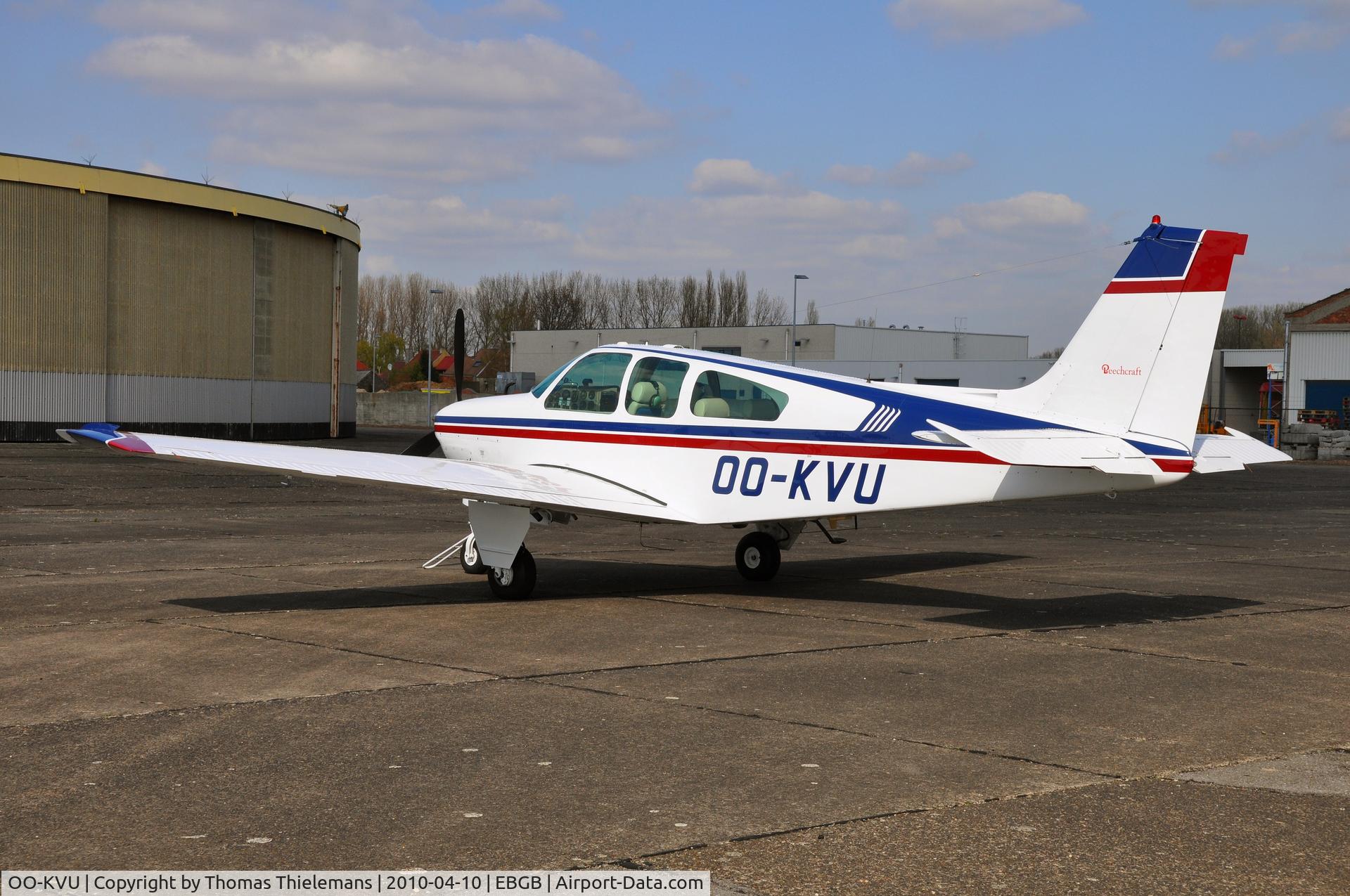 OO-KVU, Beech 35-C33 Debonair C/N CD-1036, /