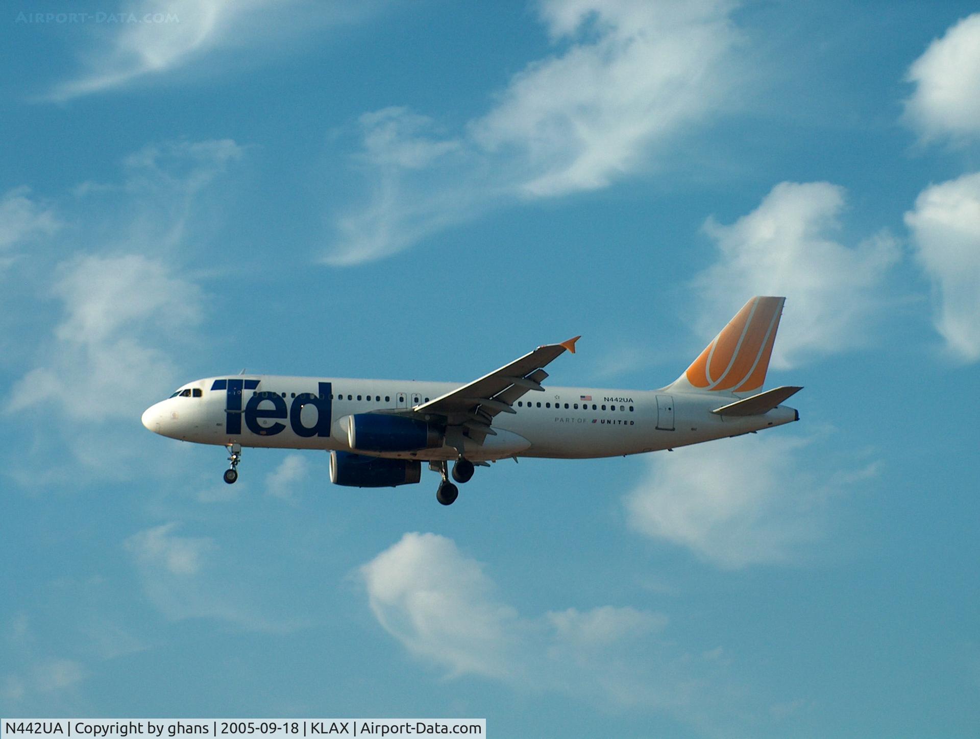N442UA, 1998 Airbus A320-232 C/N 780, Low costs United