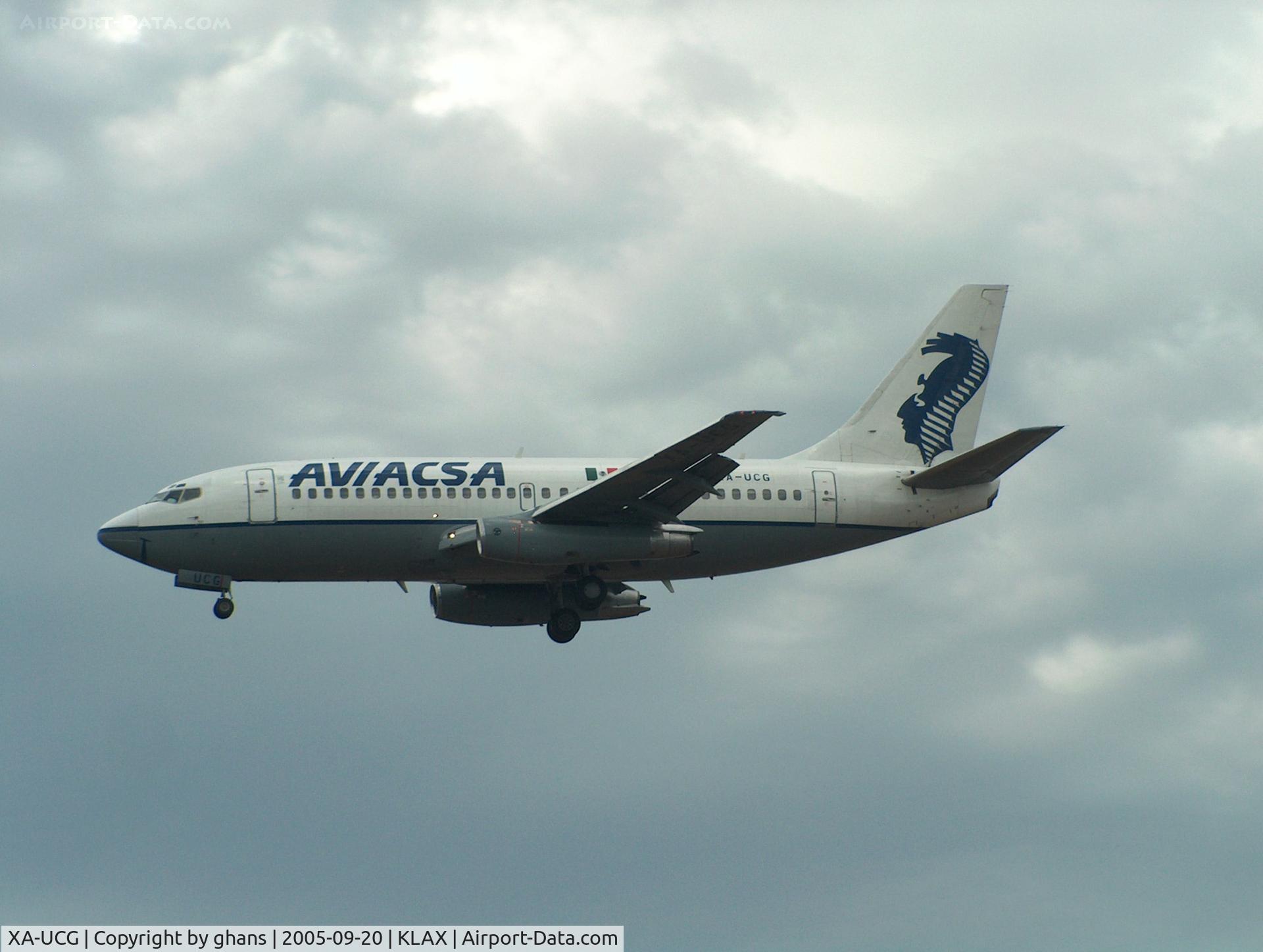 XA-UCG, 1981 Boeing 737-201 C/N 22445/837, Arriving from Mexico
