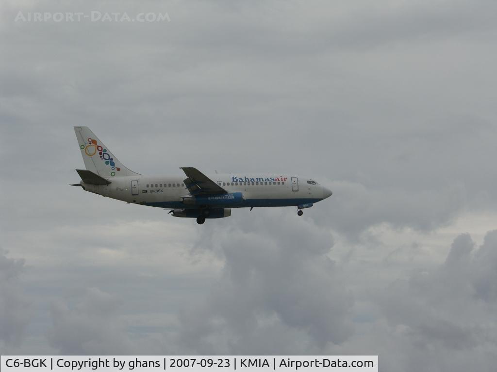 C6-BGK, 1980 Boeing 737-275 C/N 22086, Landing from the Bahamas