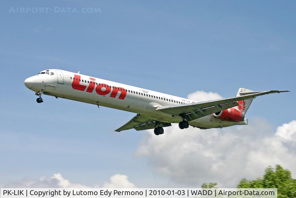 PK-LIK, 1997 McDonnell Douglas MD-90-30 C/N 53570, Lion Inter