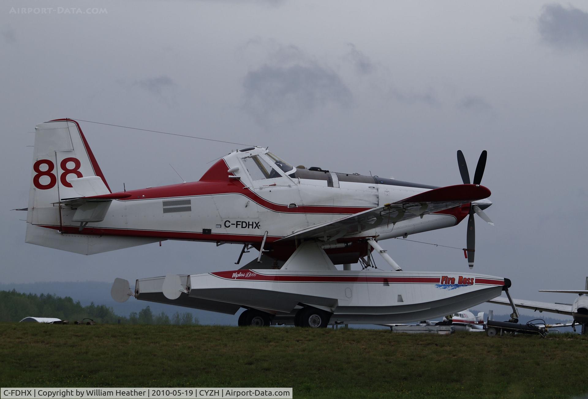 C-FDHX, 2008 Air Tractor AT-802A C/N 802A-0311, Slave Lake Fire Base