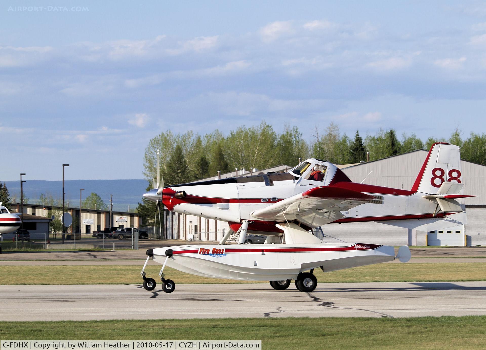 C-FDHX, 2008 Air Tractor AT-802A C/N 802A-0311, Slave LAke Fire Base