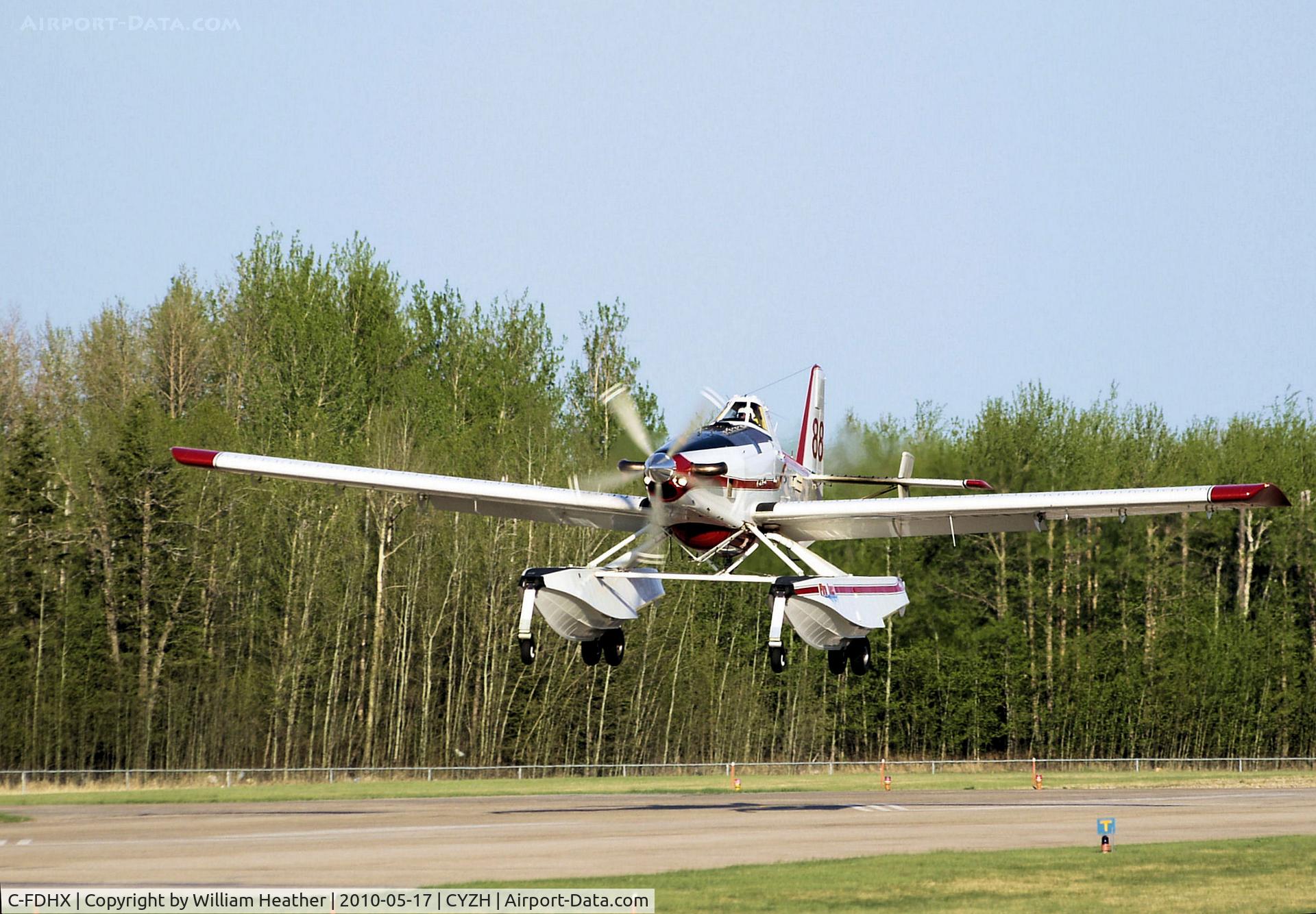 C-FDHX, 2008 Air Tractor AT-802A C/N 802A-0311, Slave Lake Fire Base