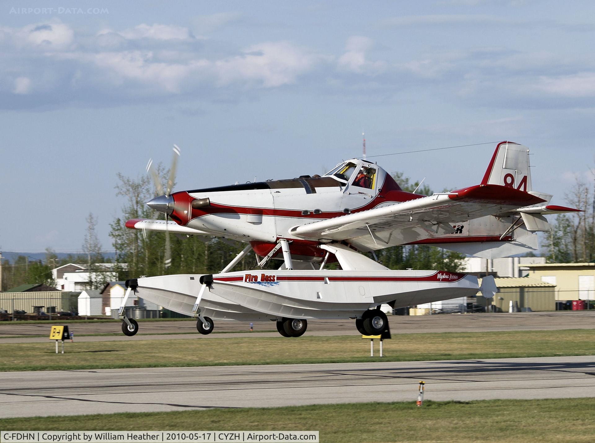 C-FDHN, 2004 Air Tractor AT-802F Fire Boss C/N 802A-0200, Slave Lake Fire Base