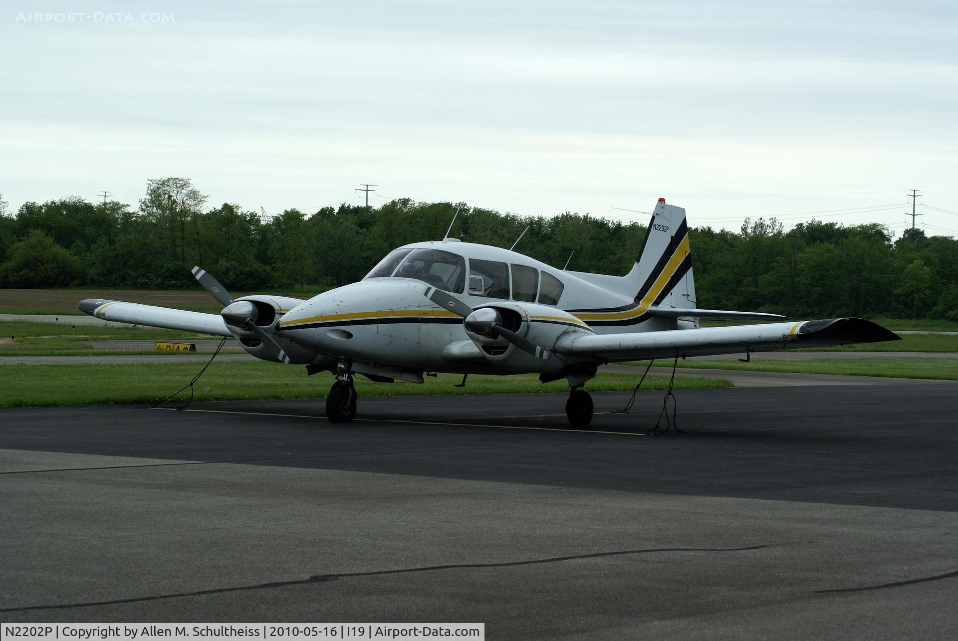 N2202P, 1956 Piper PA-23 C/N 23-812, 1956 PA23