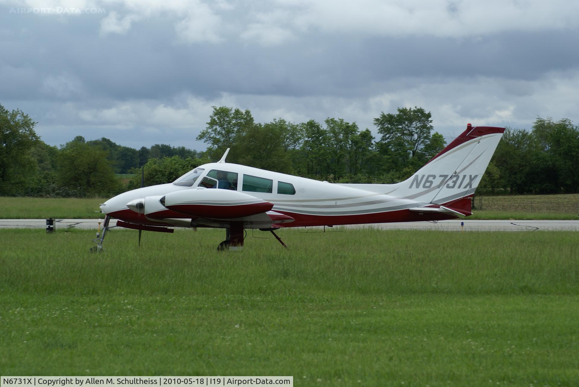 N6731X, 1960 Cessna 310F C/N 310-0031, 1960 Cessna 310F