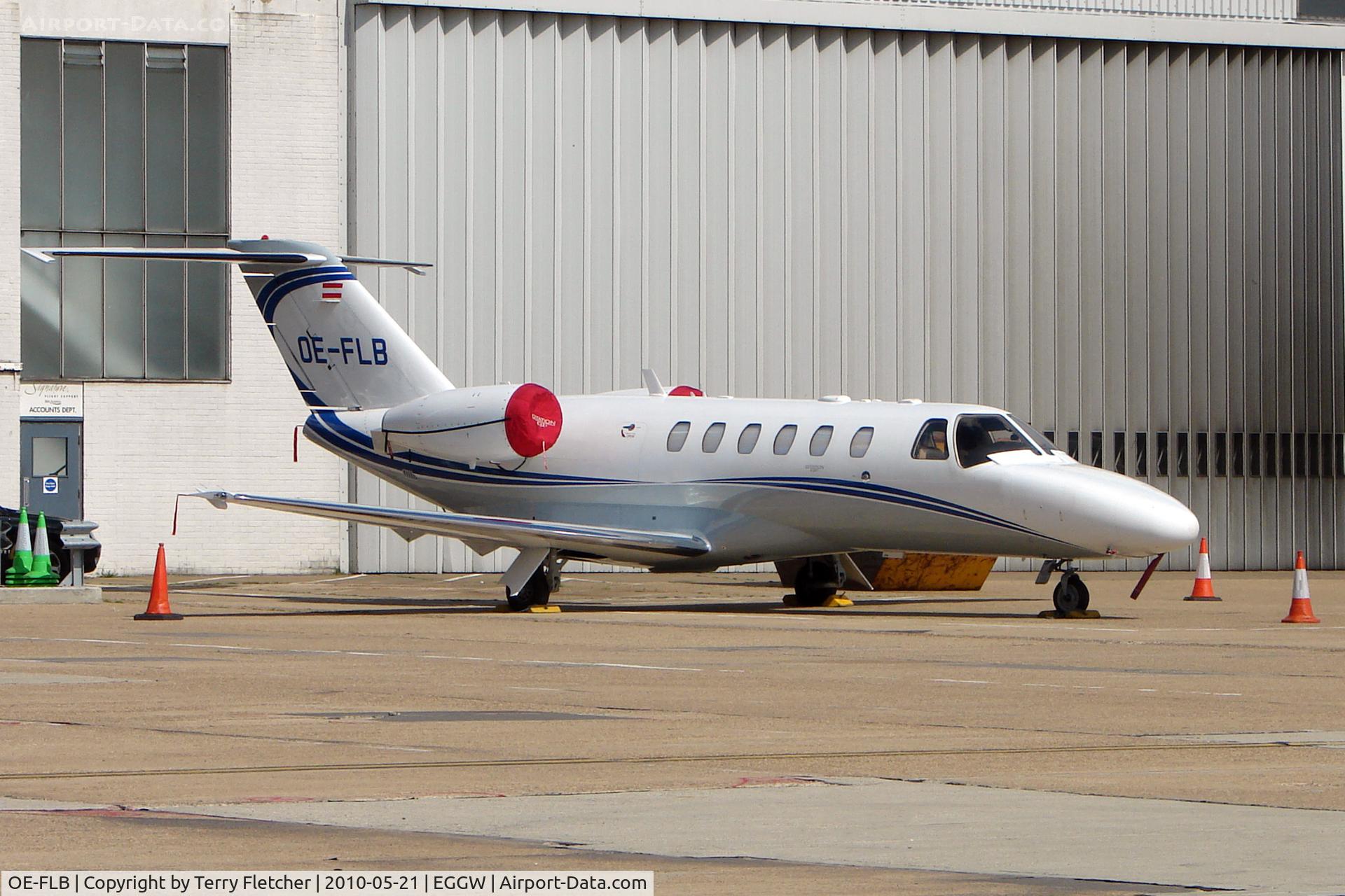 OE-FLB, 2007 Cessna 525A CitationJet CJ2+ C/N 525A0369, Austrian Citation Jet 2 at Luton