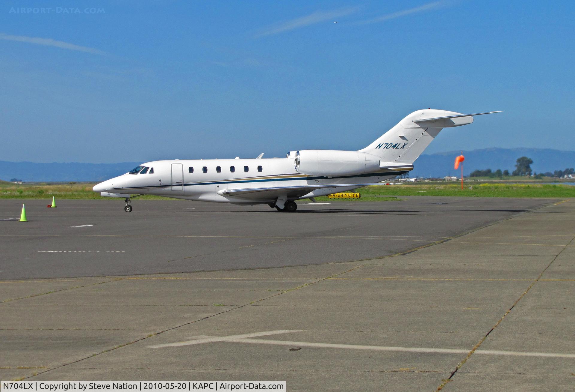 N704LX, 1999 Cessna 750 Citation X Citation X C/N 750-0091, Cessna 750 arriving from KSAT