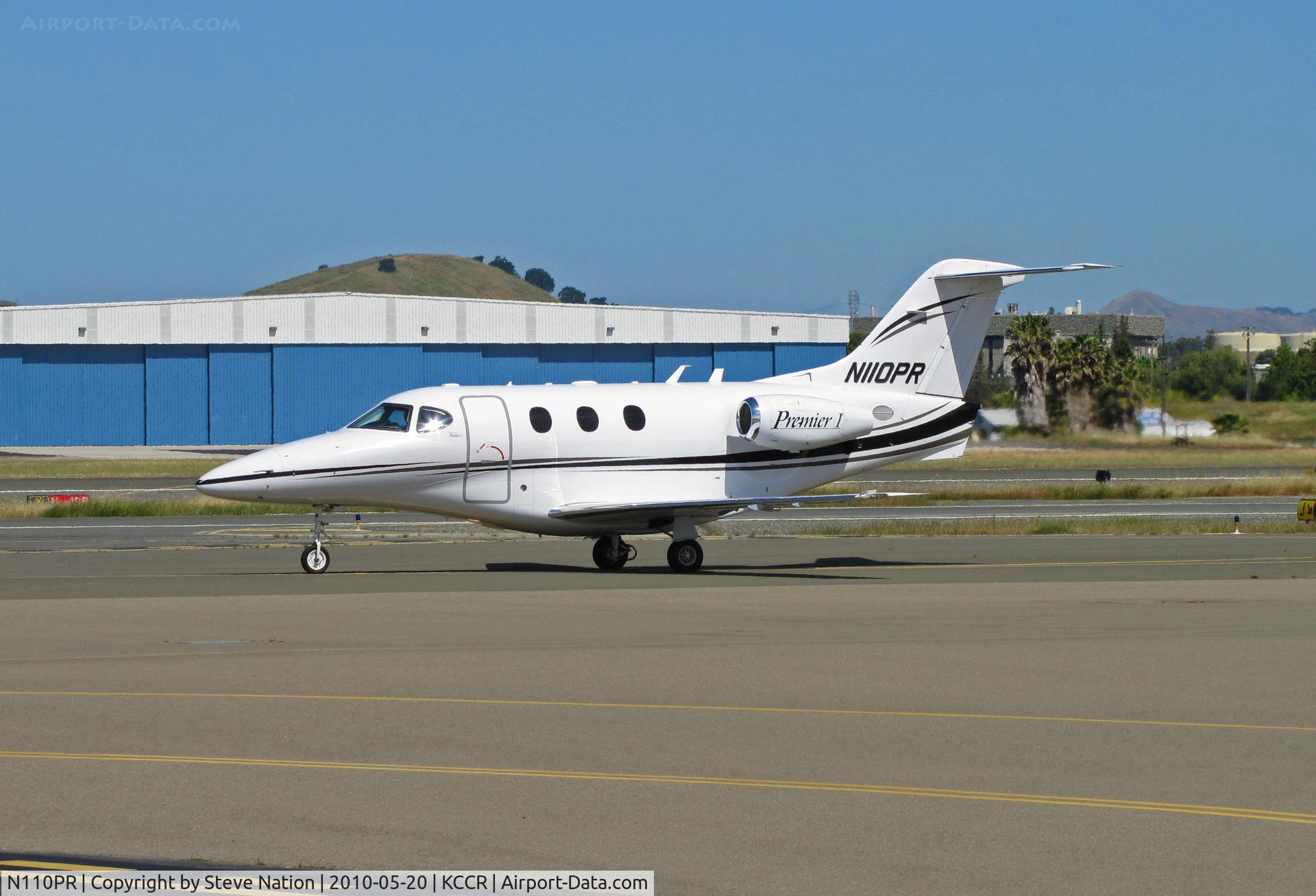 N110PR, 2002 Raytheon 390 Premier I C/N RB-29, 2002 Raytheon Aircraft Company 390 arriving from KCRQ (HI BILL!)