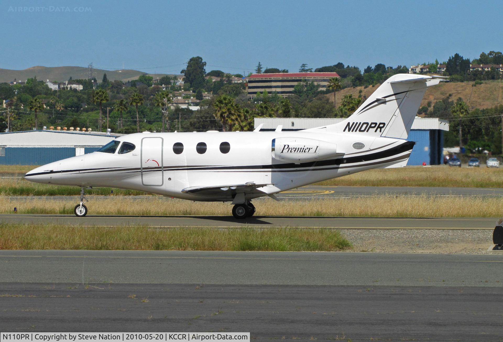 N110PR, 2002 Raytheon 390 Premier I C/N RB-29, 2002 Raytheon Aircraft Company 390 arriving from KCRQ (HI BILL!)