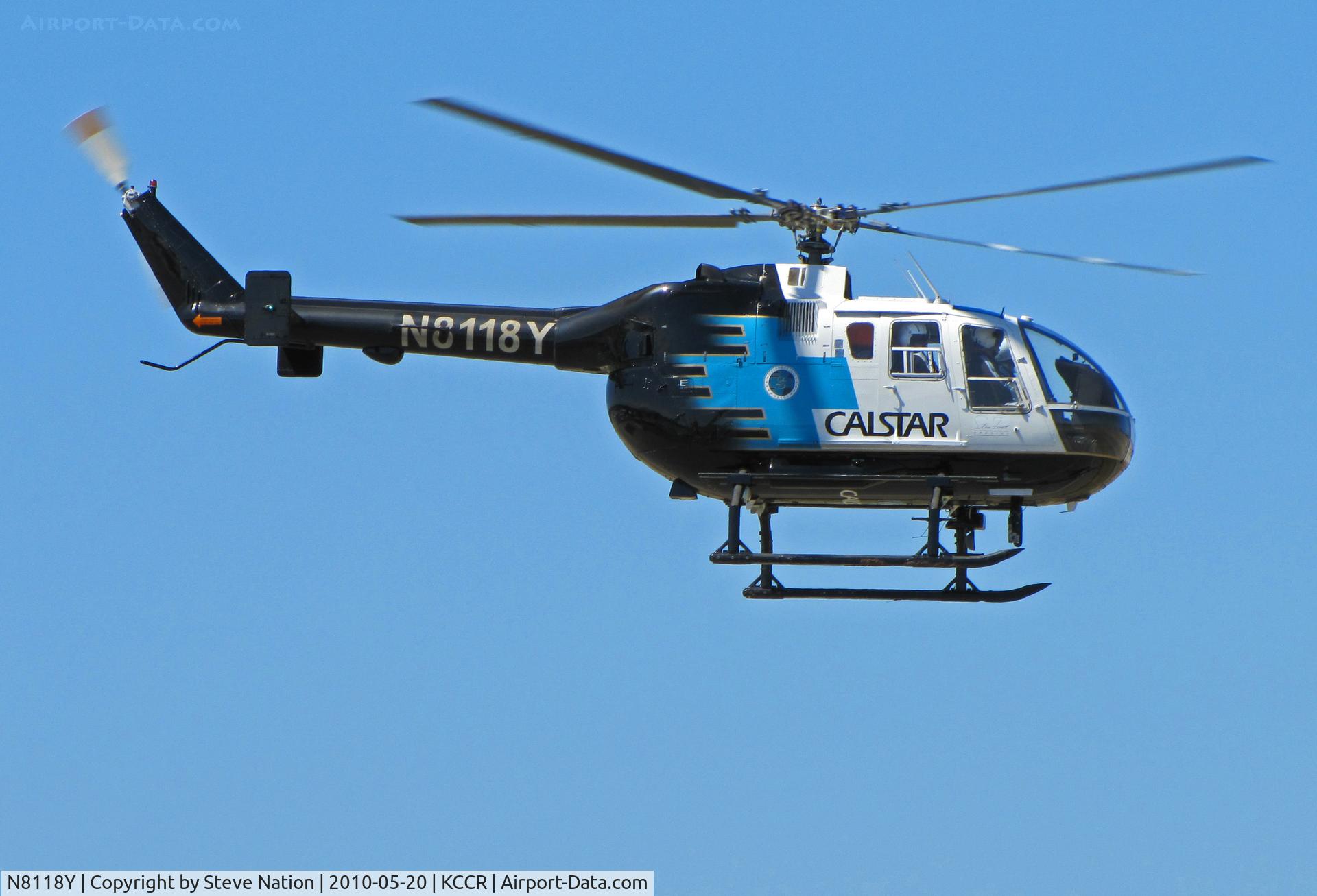 N8118Y, 1989 MBB Bo-105LS-A3 C/N 2017, CALSTAR 1989 BO105LS in transition