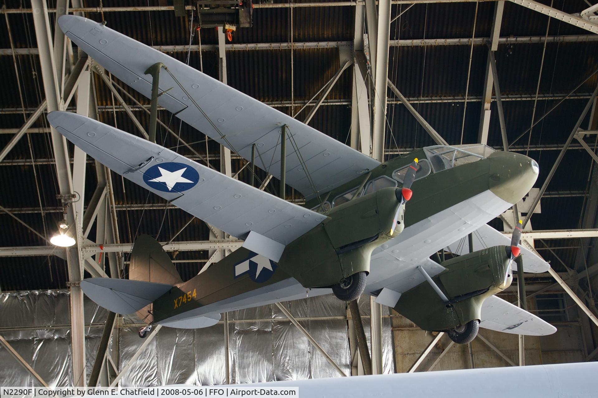 N2290F, 1944 De Havilland DH-89A Dominie/Dragon Rapide C/N 6794, At the National Museum of the USAF