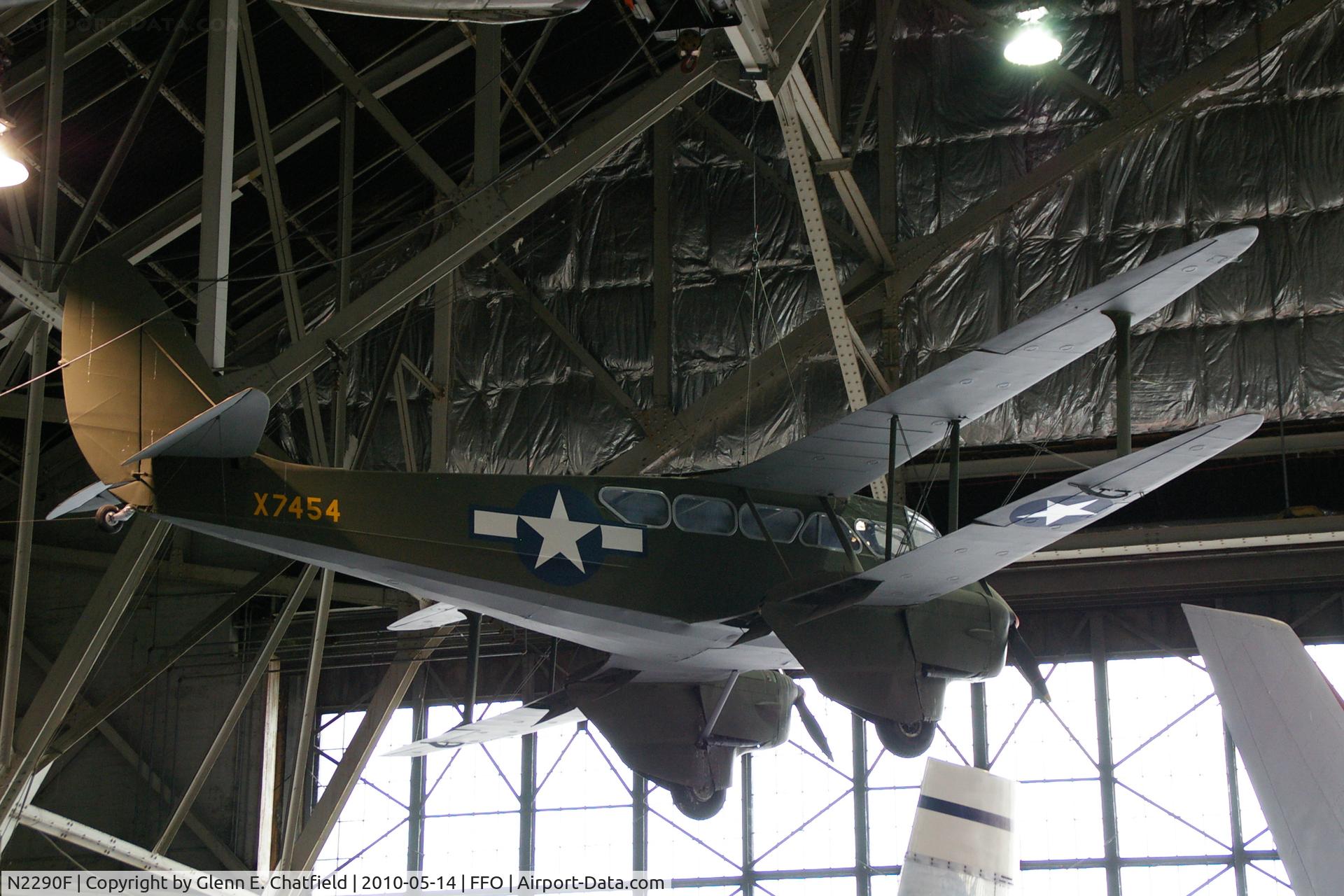 N2290F, 1944 De Havilland DH-89A Dominie/Dragon Rapide C/N 6794, At the National Museum of the USAF