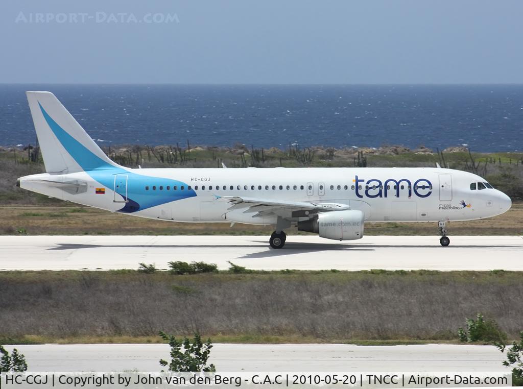 HC-CGJ, 1997 Airbus A320-214 C/N 657, TAME Equador Airbus A320-214 (657) @ TNCC / CUR
