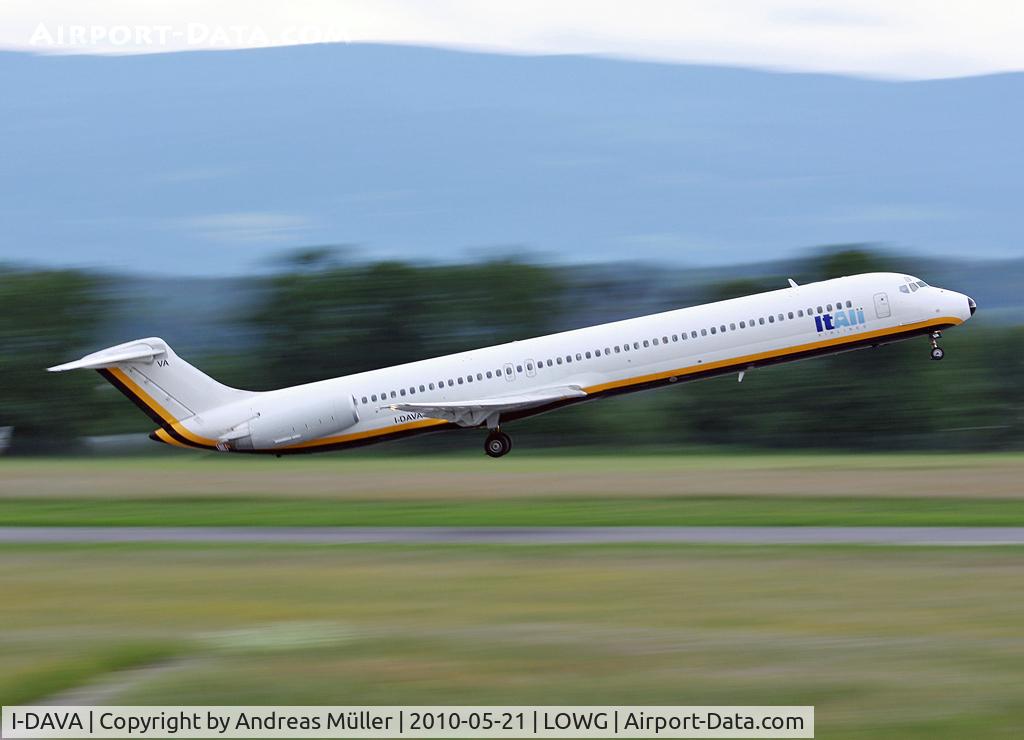 I-DAVA, 1986 McDonnell Douglas MD-82 (DC-9-82) C/N 49215, Speed ...