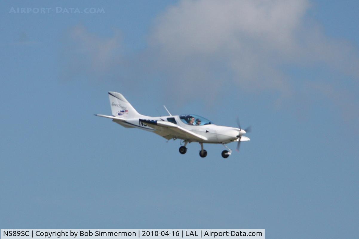 N589SC, 2007 CZAW SportCruiser C/N 07SC040, Arriving at Lakeland, FL during Sun N Fun 2010.