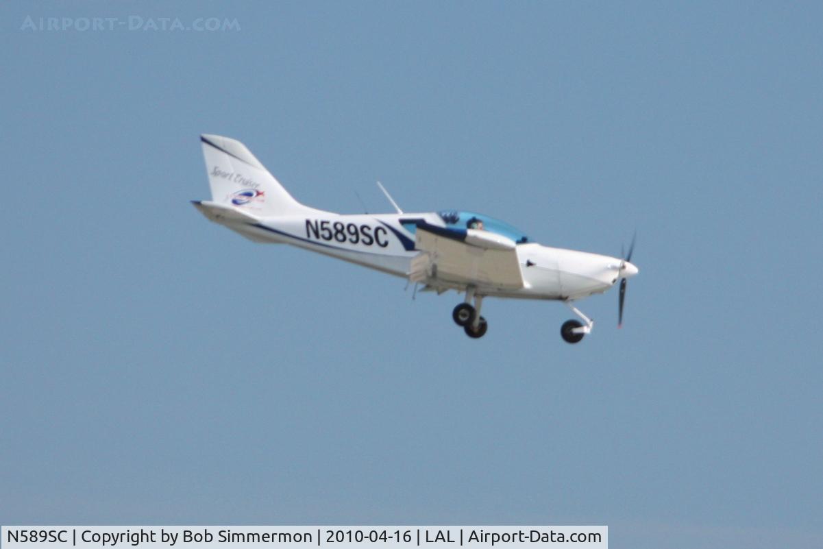 N589SC, 2007 CZAW SportCruiser C/N 07SC040, Arriving at Lakeland, FL during Sun N Fun 2010.