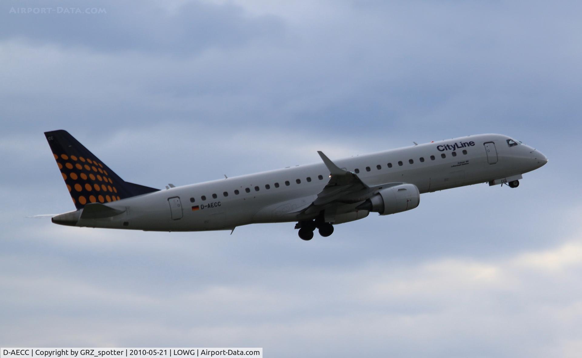 D-AECC, 2009 Embraer 190LR (ERJ-190-100LR) C/N 19000333, LH City Line E190