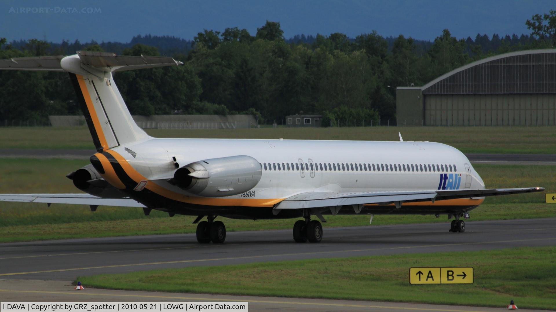 I-DAVA, 1986 McDonnell Douglas MD-82 (DC-9-82) C/N 49215, Itali Airlines Md 82