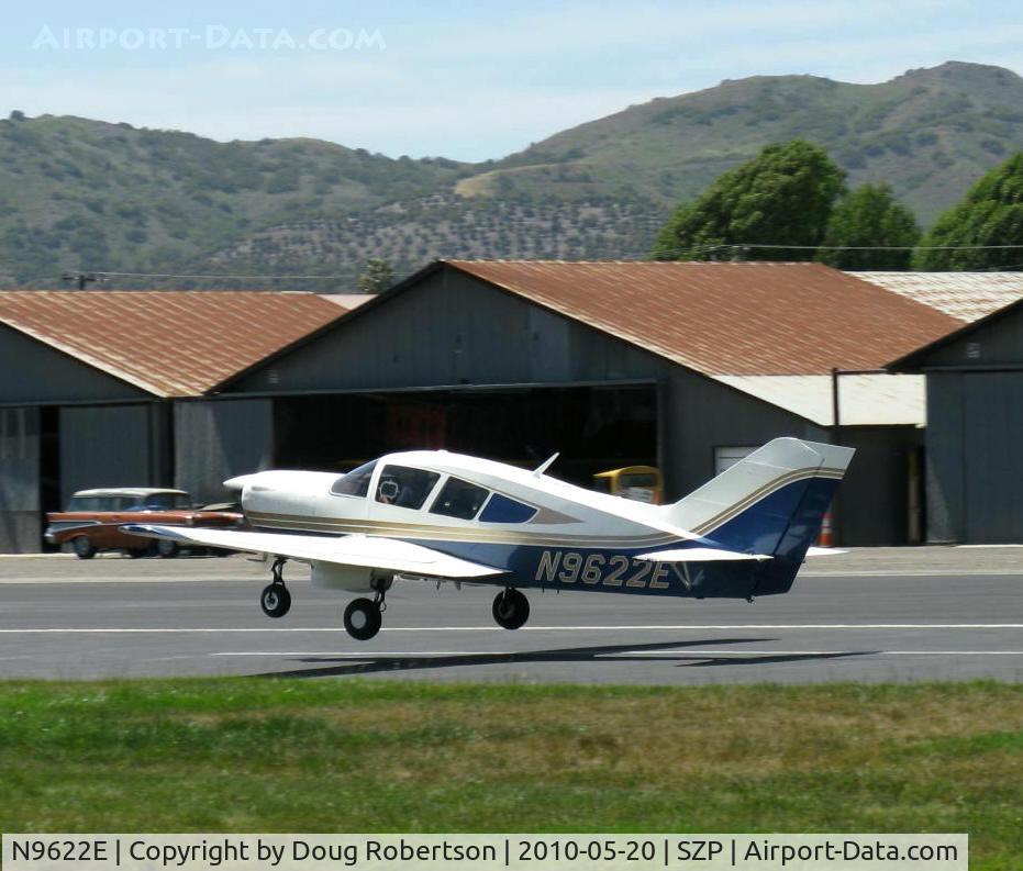 N9622E, 1977 Bellanca 17-31ATC Super Viking C/N 77-31139, 1977 Bellanca 17-31ATC TURBO VIKING, Lycoming IO-540-G1E5 300 Hp with Rajay turbosupercharger, liftoff Rwy 22