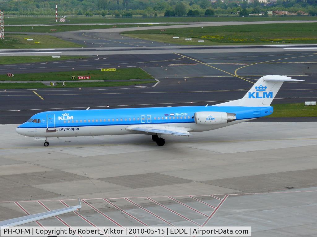 PH-OFM, 1993 Fokker 100 (F-28-0100) C/N 11475, KLM; Fokker F100