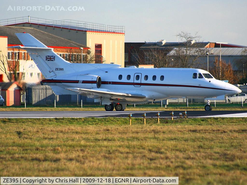 ZE395, British Aerospace BAe-125 CC.3 C/N 257205, Royal Air Force 32(TR)Sqn