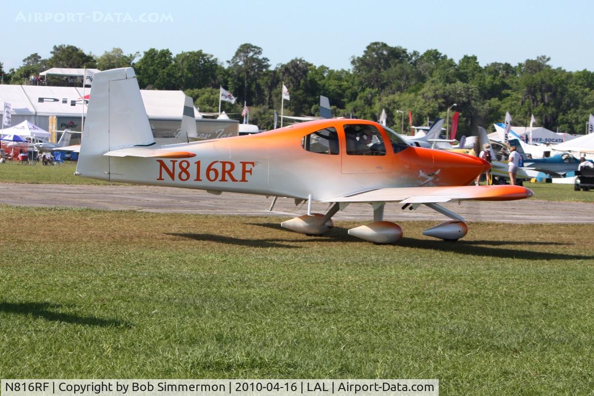 N816RF, Vans RV-10 C/N 40097, Sun N Fun 2010