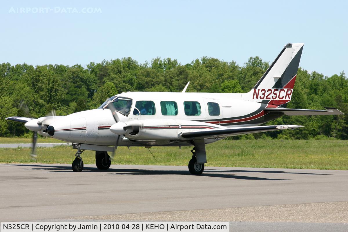 N325CR, 1978 Piper PA-31-325 Navajo C/R C/N 31-7912001, When identifying aircraft types, the registration can sometimes give a hint.