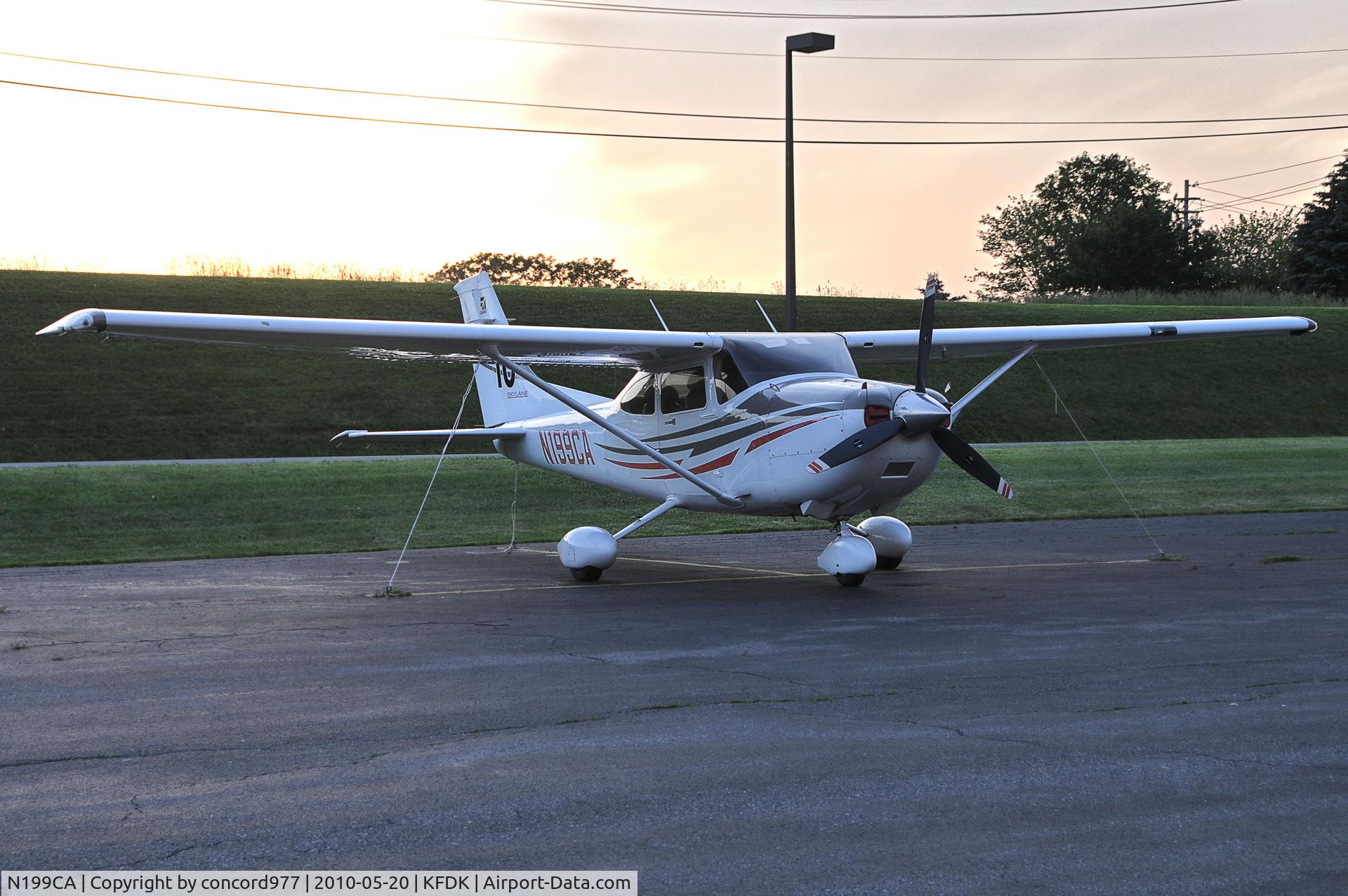 N199CA, 2005 Cessna 182T Skylane C/N 18281548, Seen at KFDK on 5/20/2010.